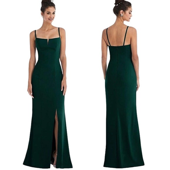 After Six Dresses & Skirts - After Six Evergreen Sleeveless Dress Gown